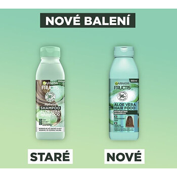 Fructis Hair Food Aloe Vera Hydrating Shampoo - Hydratační šampon pro normální a suché vlasy